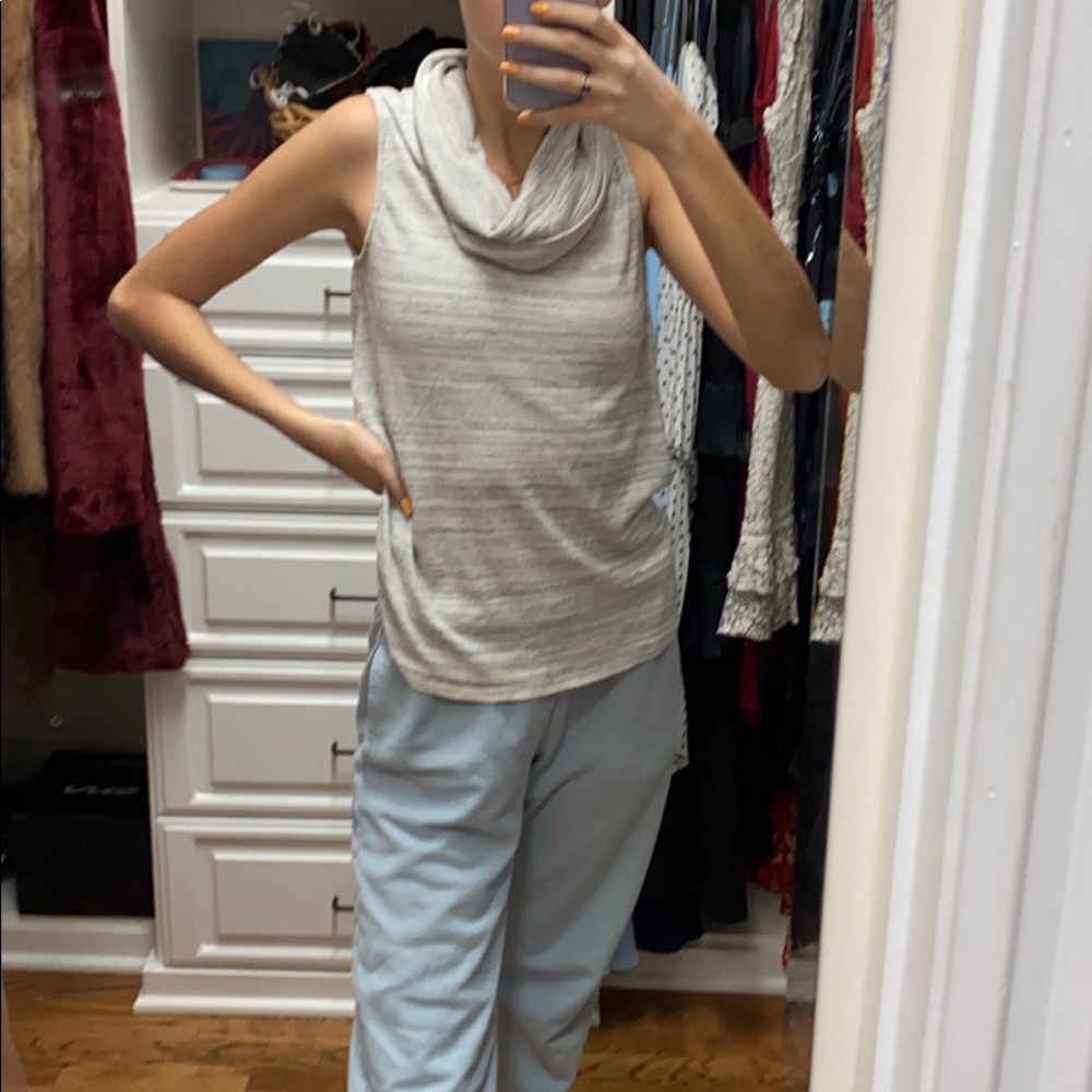 Anthropologie turtleneck tank